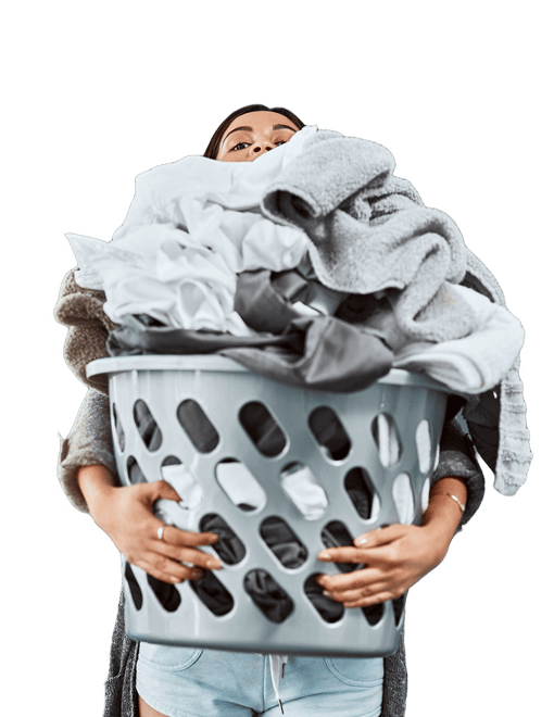 Freshly folded laundry Spark Clean